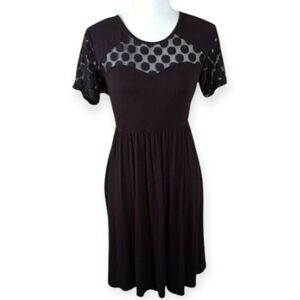 MOMO MATERNITY BLACK DRESS SZ.M EUC.